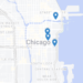 Map of fountains around Chicago, Illinois - 7 Must-See Fountains in Chicago, Illinois - Chicago IL Travel Guide by JazminMarie - Best Chicago Womens Travel Blog